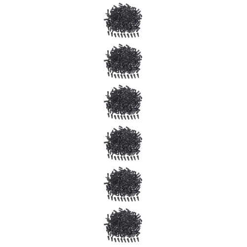 1500Pcs Industrial Black Plastic Luer Lock Dispensing Needle Caps 2