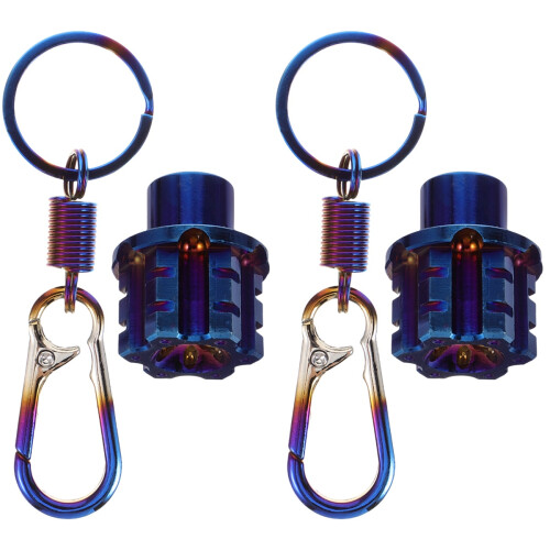 2Pcs Universal Motorcycle Key Head Covers Alloy Lightweight Durable 2
