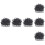 1500Pcs Industrial Black Plastic Luer Lock Dispensing Needle Caps 5