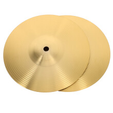 2 Pièces Set De Cymbales Pour Batterie Jazz En Laiton 8 Pouces