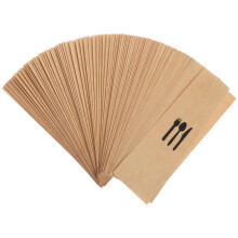 100 stück küchenhelfer-halter aus kraftpapier für partys
