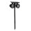 Adjustable Solar Spot Light, Motion Detection With Bright LED Illumination Solar Motion Sensor Waterproof Auto On Off High Efficiency Solar Panel 3