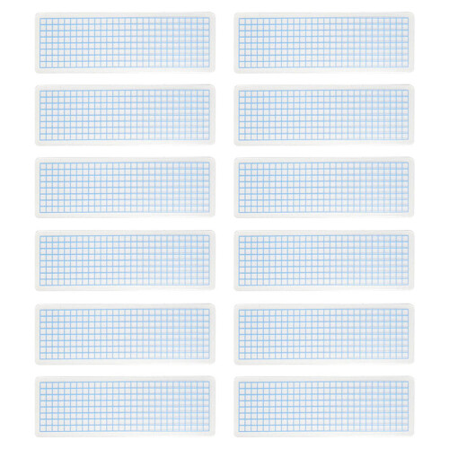 40 Unidades Tarjetas Muestra Cinta Washi Plástico