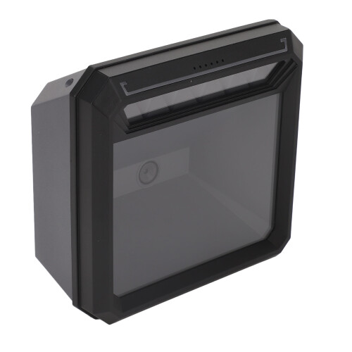 Plug And Play USB Wired Barcode Reader Hands Free1D2D QR Code Scanning Super Decoding Ability Infrared Auto Sensing Omnidirectional For Library 1
