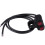Adjustable Handlebar Fitment Handlebar Double Control Kill Button Switch Waterproof Design12V LED Headlight Compatible Universal Fitment For ATV 5