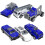 12Pcs Assorted Car Toy Pull Back Mini Models Early Learning 8