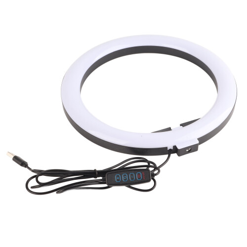 Variable Color Temperature LED Ring Light For Studio Fill Light, Adjustable Brightness USB Powered Lighting With Tripod Mountable Close Up Lighting 1