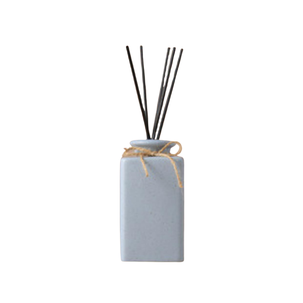 Rectangular Reed Diffuser Vase - Blue