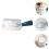 3Pcs Ceramic Milk Pot Coffee Jar Sauce Dish Kitchenware 11