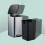 Square Pedal Bin 8L with Soft-Close Lid 4