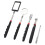 Adjustable LED Light Magnetic Retrieval Wand, Telescoping Pickup Tool with Strong Suction Extendable Handle Durable Construction for Industrial 3