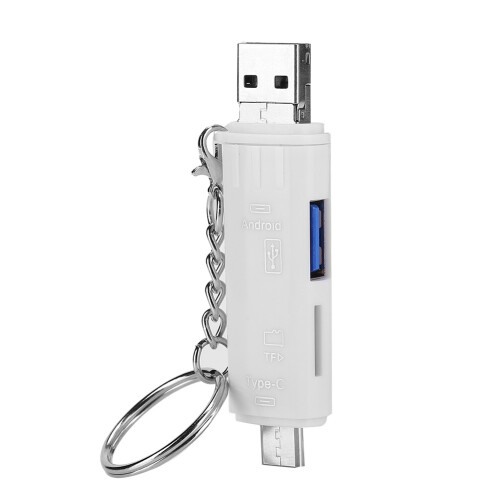 Αναγνώστης καρτών USB C σε Micro SD, διπλές υποδοχές καρτών υψηλής ταχύτητας με ευρεία 1