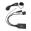 Kabelloses Bluetooth-Modul für Autoradios mit AUX-Eingang, Bluetooth-Audioadapter mit Mikrofon und Freisprechfunktion, einfache Installation, 5