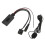Kabelloses Bluetooth-Modul für Autoradios mit AUX-Eingang, Bluetooth-Audioadapter mit Mikrofon und Freisprechfunktion, einfache Installation, 6