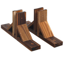 2 stück gartenzaun-fußplatten, halter für rasen-staketenzaun