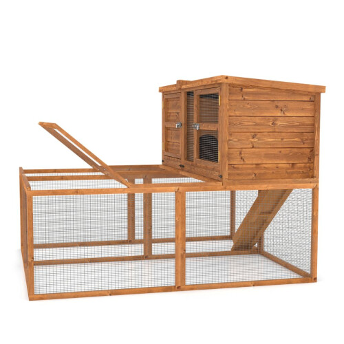 5ft Kendal Rabbit & Guinea Pig Hutch/Run Combo 2