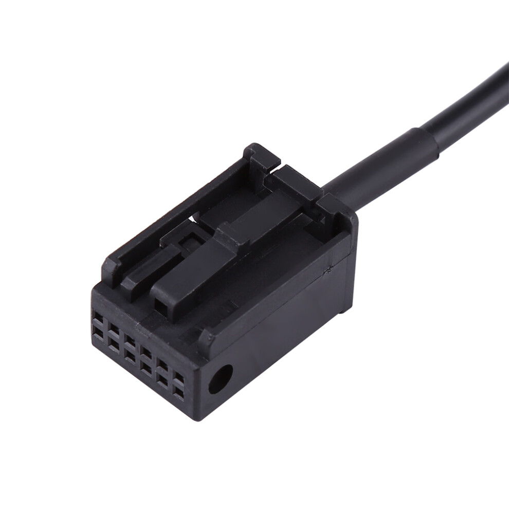 Bmw E85 E86 Z4 E83 X3 12 Pin Auxiliary Cable For Ipod Car Audio Adapter Black 9371393075540