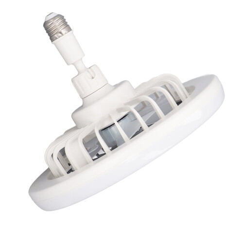 Adjustable Ceiling Fan Light 85-265V 30W with E27 Base for Home Room