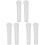 6Pcs Smooth Ceramic Pestle White Kitchen Garlic Crushing Masher 4