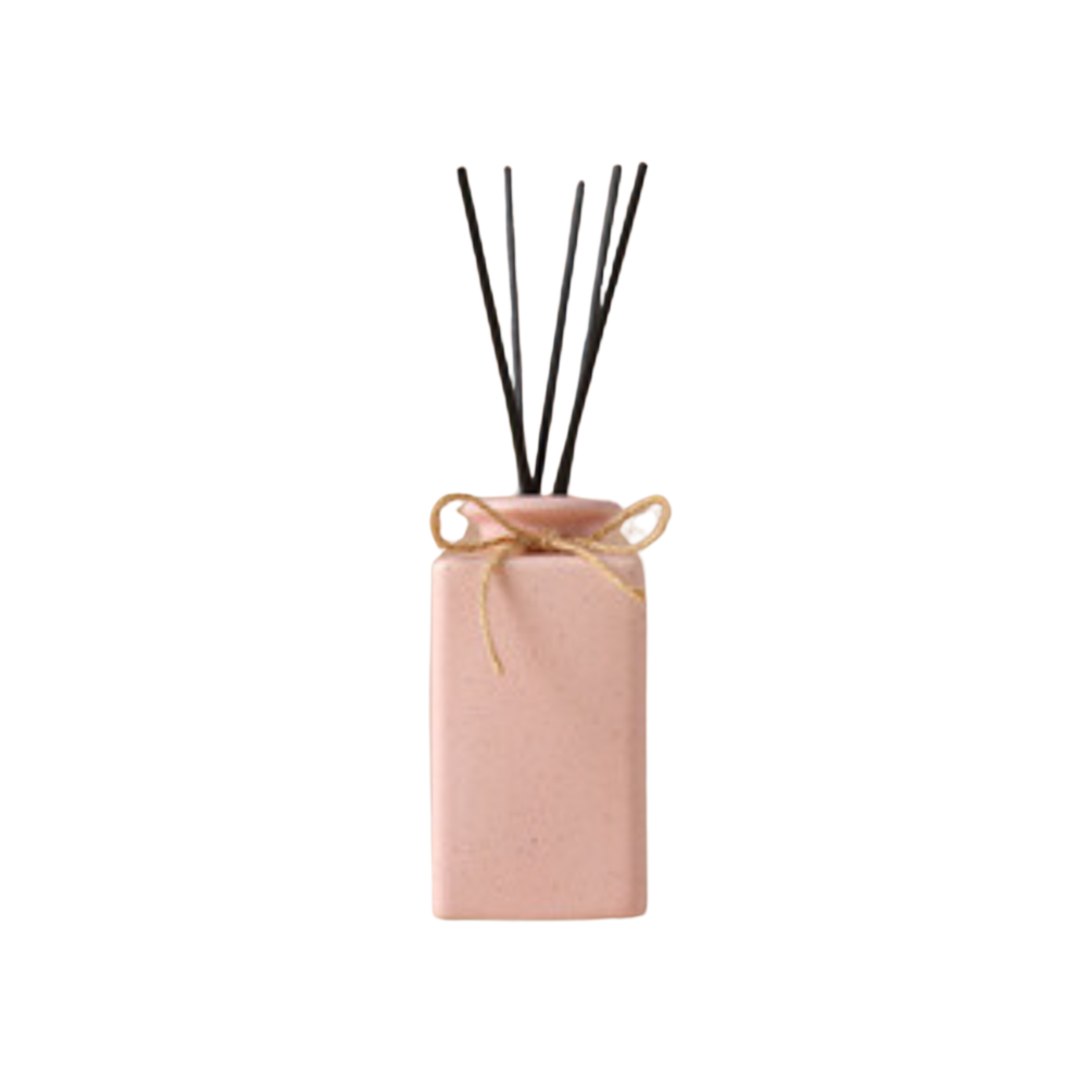Rectangular Reed Diffuser Vase - Pink