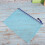 10pcs Light Blue Mesh Zipper File Folders A4 Document Organizer 23.7x33.3cm 5