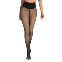asdoklhq Fleece legging voor dames, sportief, casual, effen kleur, modieus, elastische taille, knoopzakken, yogabroek, koffiekleur L