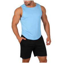 Men's Swim Set Sleeveless Tank Top and Swim Shorts