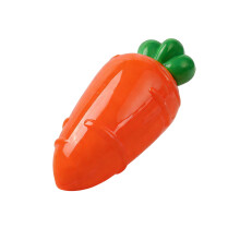 10er-Packung karottenförmige Bonbonboxen aus Kunststoff (12 cm), transparent und orange, Gastgeschenke für Ostern/Hochzeiten/Partys, zum