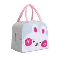 Bolsa térmica impermeável Pompotops para almoço, com isolamento térmico reforçado e compartimento para arroz.