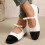Willtoo Women's Mary Jane Ballet Flats Hook-and-Loop 1