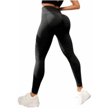 Leggings anticellulite da donna con compressione 3D, effetto push-up per glutei e controllo addominale – Palestra, yoga, ridefinizione della