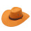 Καπέλο Cowboy Ενηλίκων Casual Στερεό Καλοκαίρι Western Μόδα Καπέλο Sun Cowboy Πλατύ Γείσο 1
