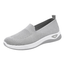 Willtoo ortopædiske vandresko til kvinder med svangstøtte – slip-on tennis- og sygeplejerskesneakers, bred bredde, skridsikre, kompatible med