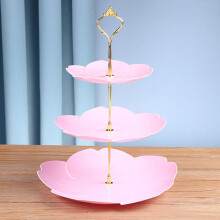 3-laags cupcake rek, decoratieve schalen, desserttoren, dienblad voor feestjes, theekransjes, bruiloften, desserttafeldecoratie, woonkamerschaal met