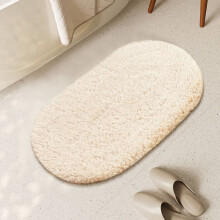 Mata Urláir Seomra Folctha Neamhshleamhain 24"x36", Rug Micrea-shnáithín Ionsúiteach don Chithfholcadán, don Tobán Folctha, don Doras –