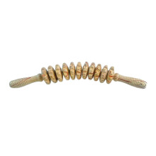Massagerolle aus Holz mit 11 Rollen – für Taille, Oberschenkel, Rücken, Schultern, Bauch – Manueller Handmassagestab, für alle Körper geeignet