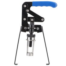 Valve Keeper Remover and Installer Universal Overhead Engine Valve Spring Compressor Tool, OHV OHC Compressor Tool with Dual Jaw Sets and Zinc Coated