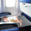 Children’s Portable Airplane Seat Extender Foot Pedal Folding Adjustable Grey 1