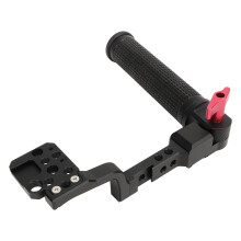 Mâner lateral din aluminiu cu interfețe de extensie versatile, compatibilitate universală, mecanism de blocare a angrenajului, suport Cold Shoe,