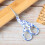 Ψαλίδι κεντήματος DIY, ψαλίδι με αιχμηρή άκρη και εργονομικό σχεδιασμό, λεπίδες 5