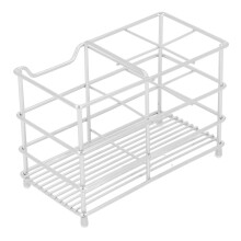 Spacious Slot Storage For Toothbrushes And Toothpaste, Non-Slip Stable Stand In Stainless Steel, Elegant And Simple Design, Perfect Organizer For