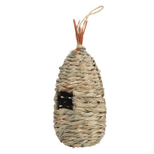 Hand-Woven Hummingbird Homes Bird Lovers Gift, Natural Grass Birdhouses Outdoor Garden Decoration