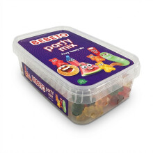 Bebeto Fizzy Party Mix 400g Tub Halal Gummy Sweets Pick n Mix Bulk Candy