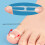 Silicone Ingrown Toenail Corrector Tool Paronychia Relief Professional 9