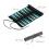 Travel Backgammon Set, Roll-Up Leather Look 3