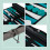 Travel Backgammon Set, Roll-Up Leather Look 4