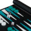 Travel Backgammon Set, Roll-Up Leather Look 5