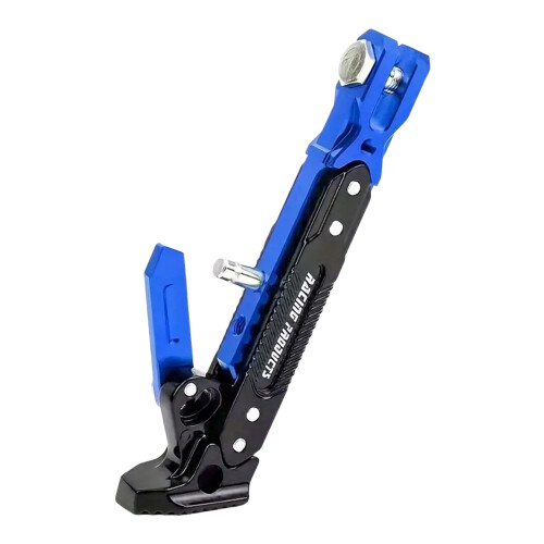 (Blue) Motorcycle Side Stand for EVs & Bikes 1