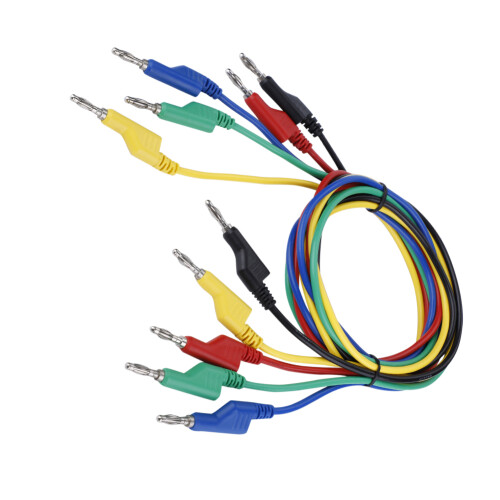 Durable Leads for Circuit Testing and Voltage Testing Alligator Clip Test Lead Stackable Banana Plug Flexible Test Cable for Multimeter Use 2