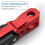 (red) Motorcycle Side Stand for EVs & Bikes 7